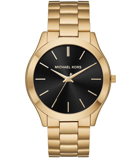 mens michael kors slim runway watch|michael kors watch 250300.